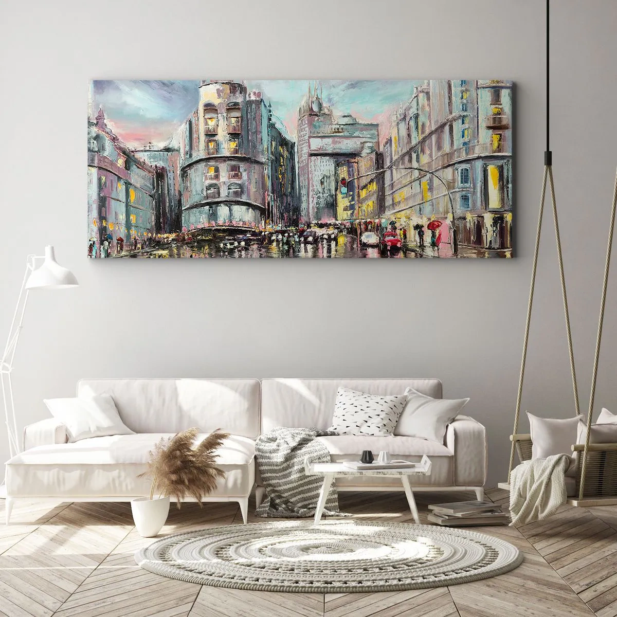 Quadro em tela - Será uma noite de sucesso - 100x40 cm