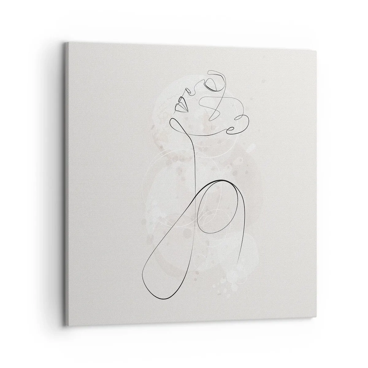 Quadro em tela - O espiral de beleza - 50x50 cm
