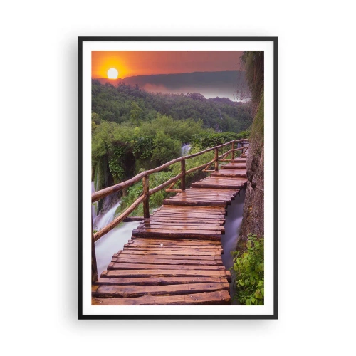 Pôster com moldura preta - Beleza inacreditável - 70x100 cm