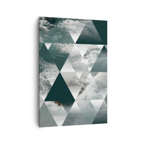 Quadro em tela - Uma perspetiva de cristal - 70x100 cm