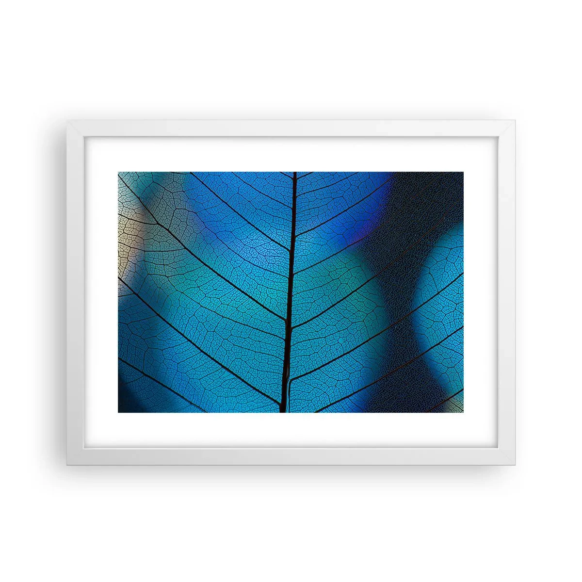 Pôster em moldura branca - Construção complexa - 40x30 cm