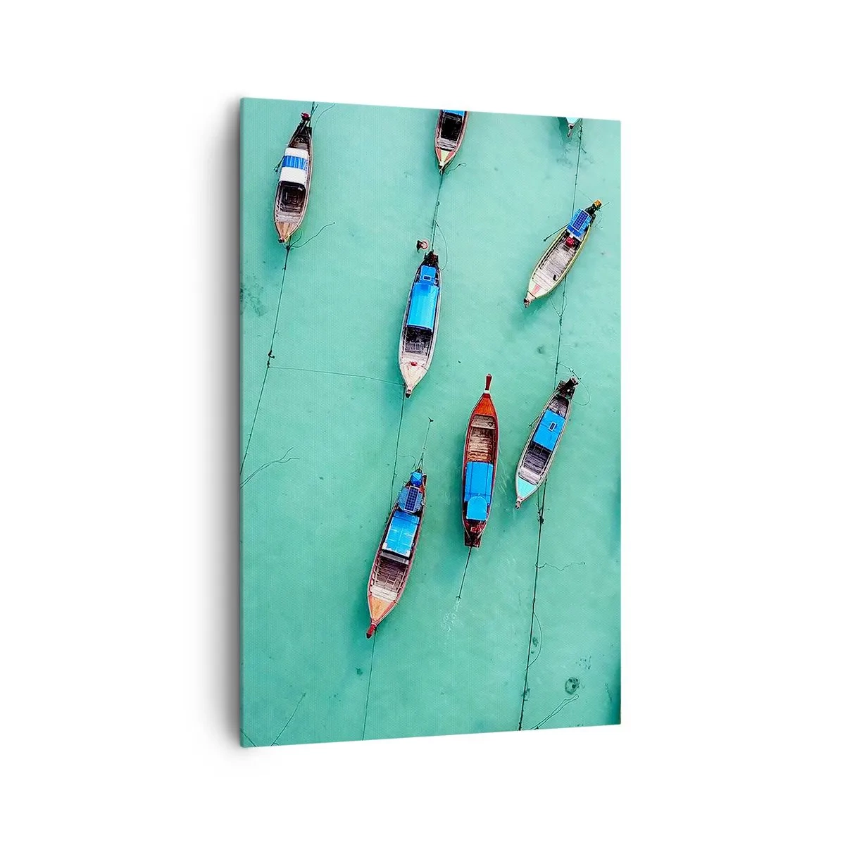 Quadro em tela - Na alegre expectativa - 80x120 cm