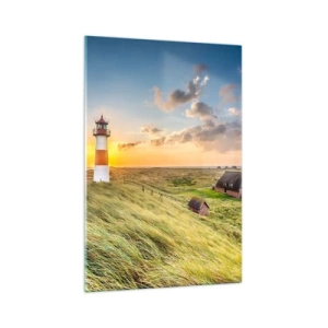 Quadro em vidro - Entre as ondas - 70x100 cm