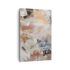 Quadro em tela - Abstração enevoada - 80x120 cm