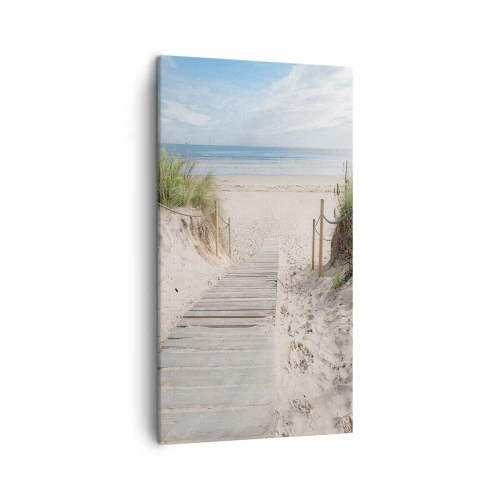 Quadro em tela - Pelo horizonte - 45x80 cm