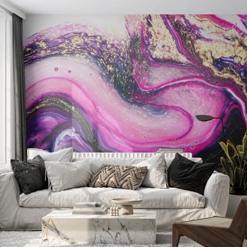 Papel de parede personalizado Premium Canvas - Um momento nos bastidores - Abstração, Pedaço, Padrão Moderno