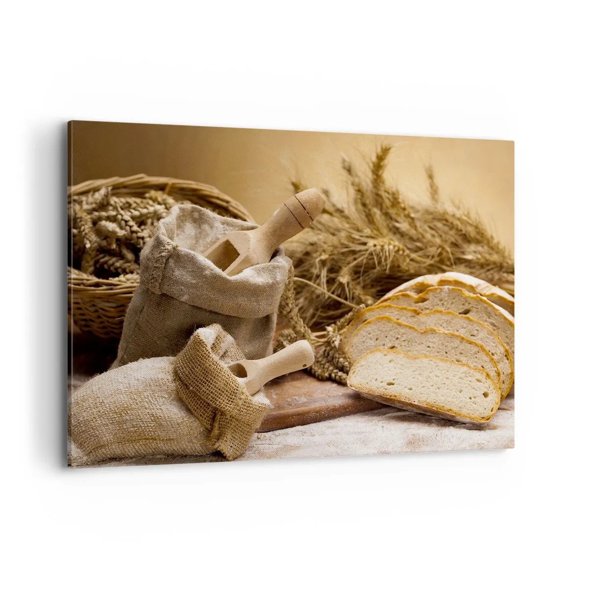 Quadro em tela - Pão de cada dia - 100x70 cm