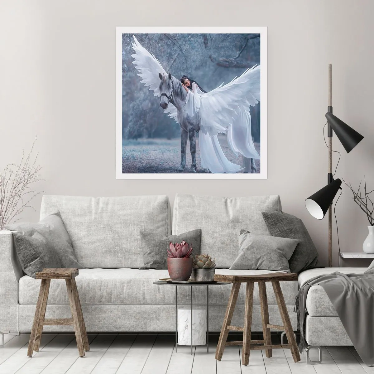 Pôster - Momento inspirado - 60x60 cm