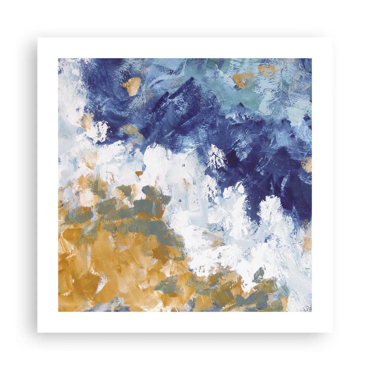 Pôster - Dança dos elementos - 50x50 cm
