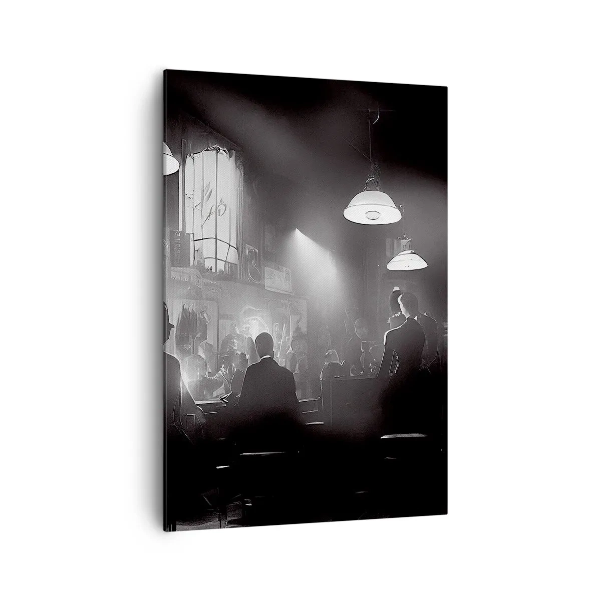 Quadro em tela - Em uma atmosfera de jazz - 70x100 cm