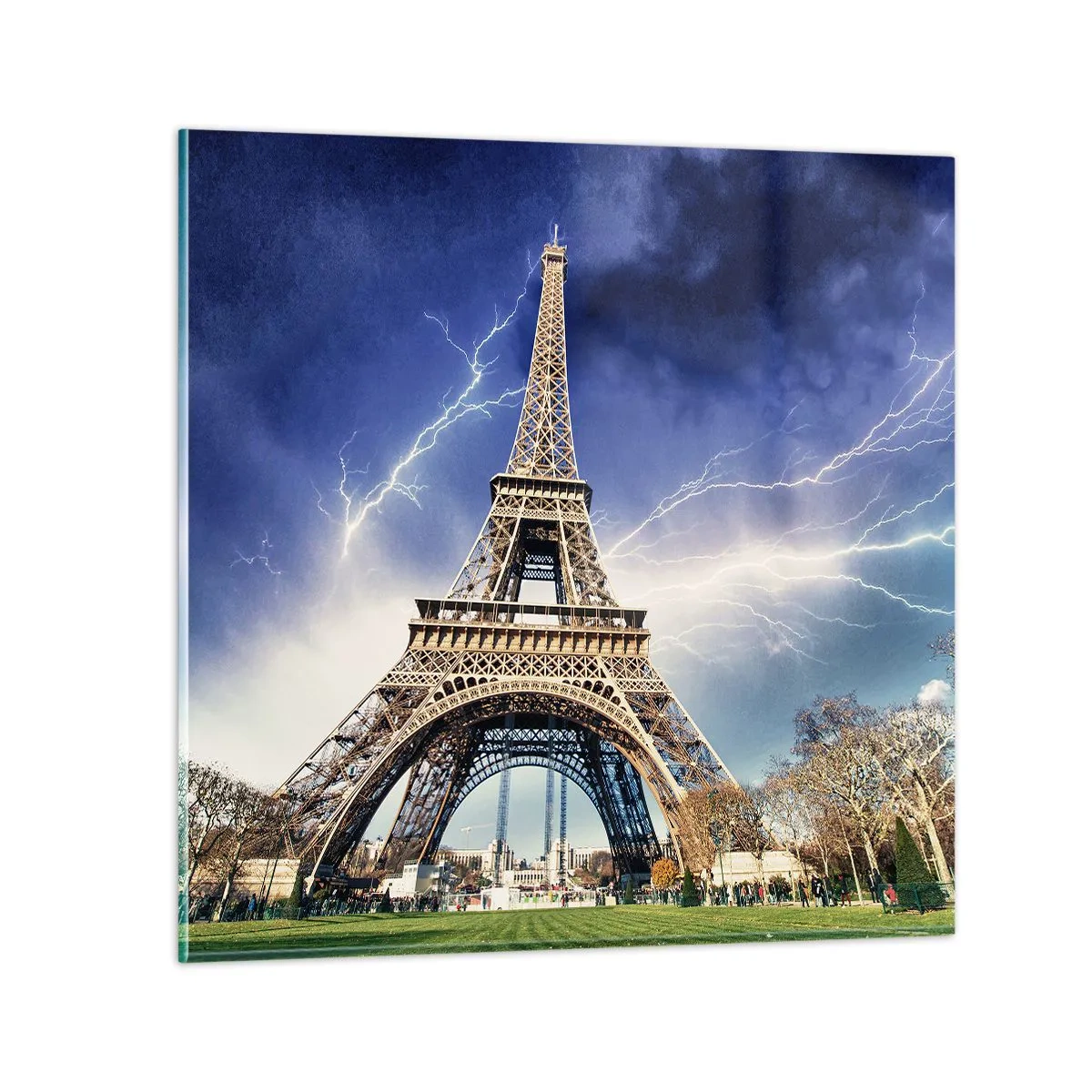 Quadro em vidro - Senhora das Tempestades - 30x30 cm