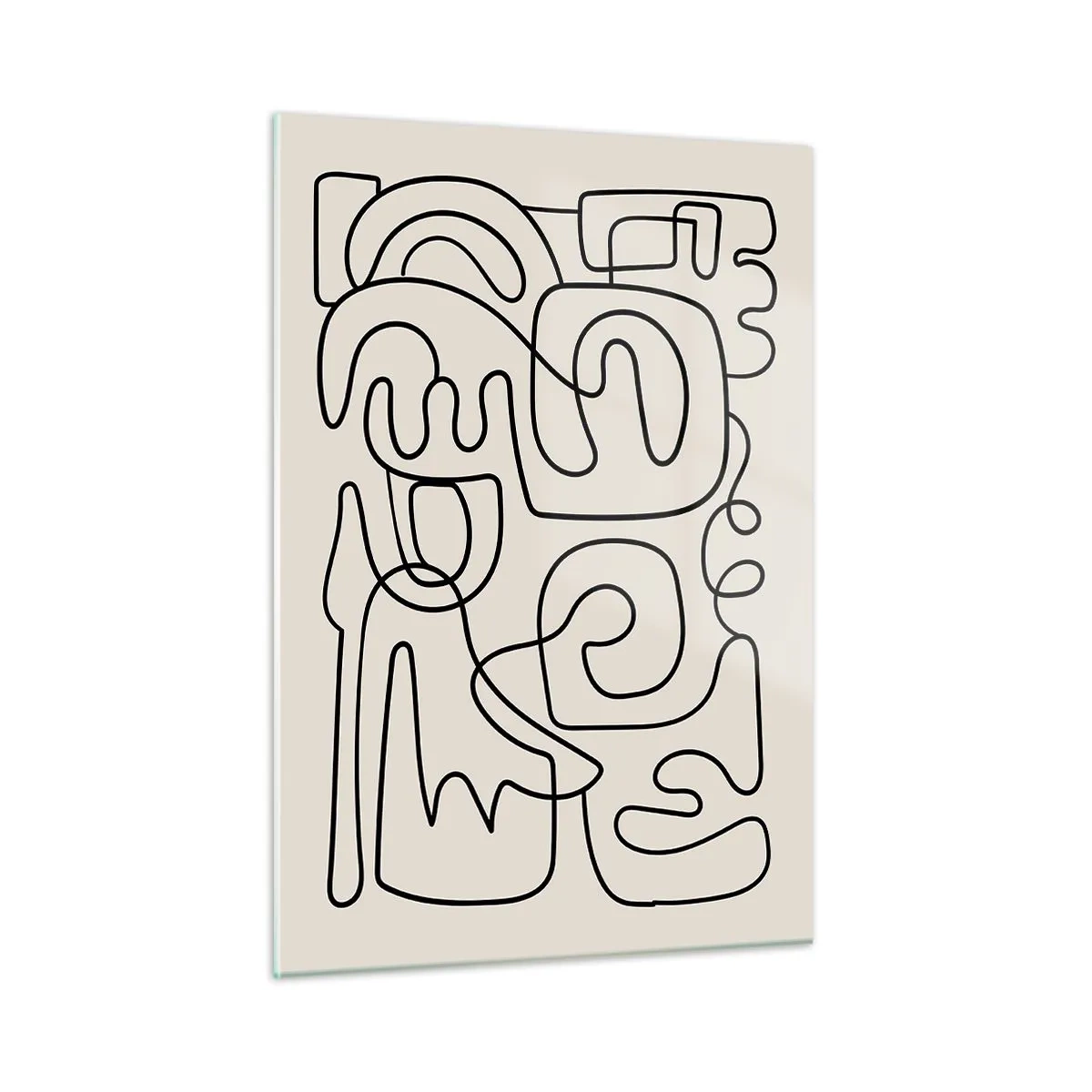 Quadro em vidro - Na trilha - 50x70 cm