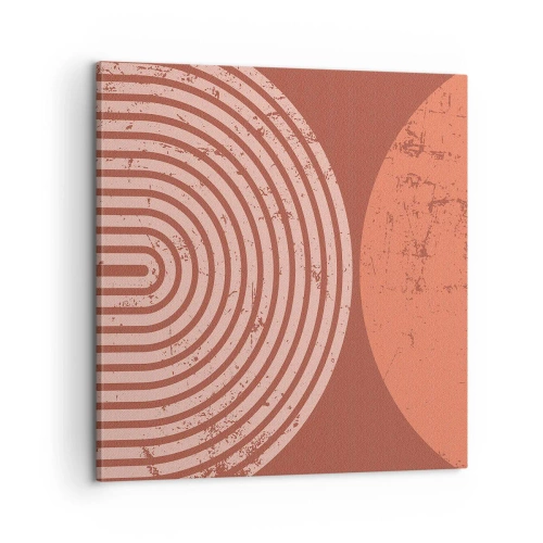 Quadro em tela - Relacionamento próximo - 60x60 cm