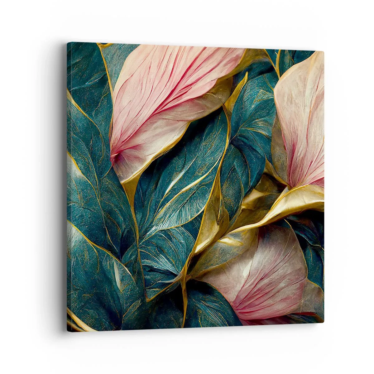 Quadro em tela - Elegância e estilo naturais - 40x40 cm