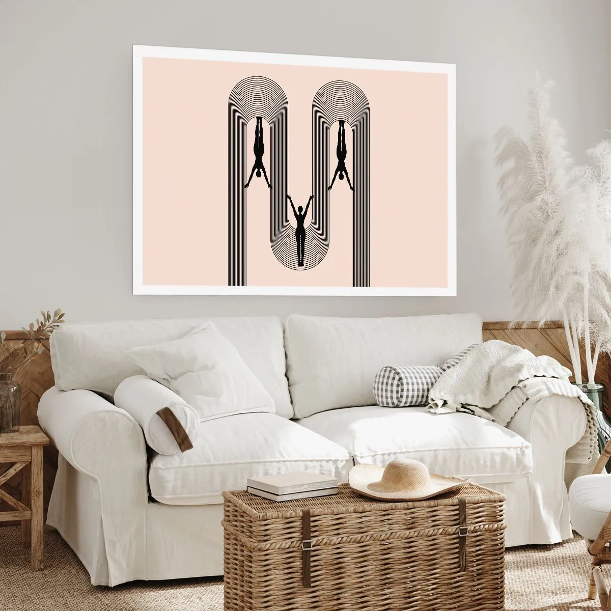 Pôster - De cabeça para baixo - 91x61 cm