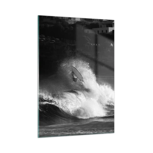 Quadro em vidro - Desafio aceito! - 50x70 cm