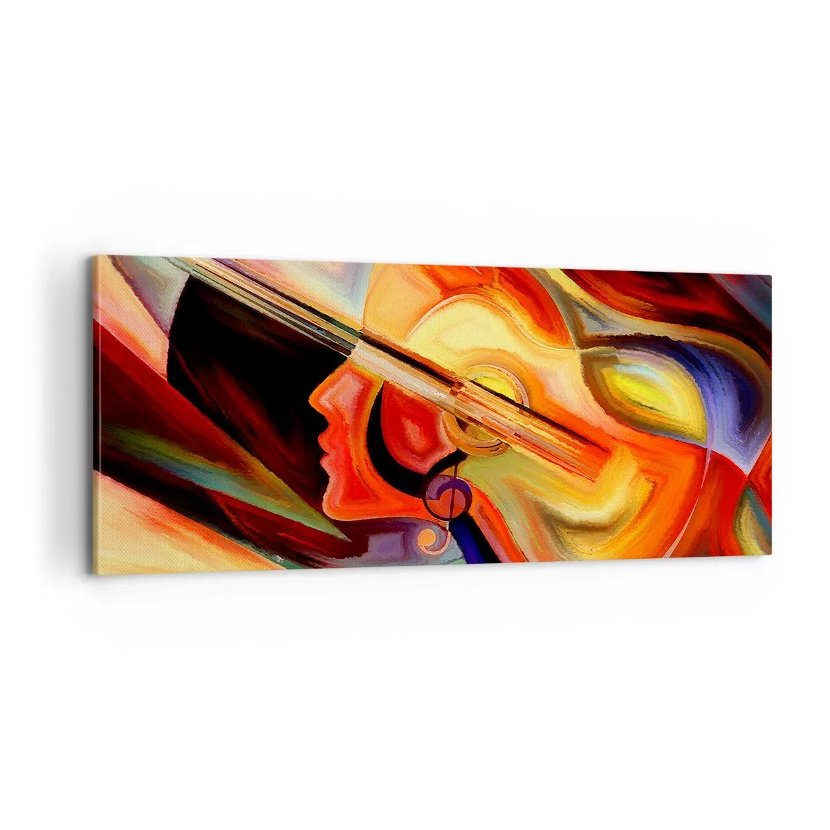 Quadro em tela - Está tudo bem - 100x40 cm