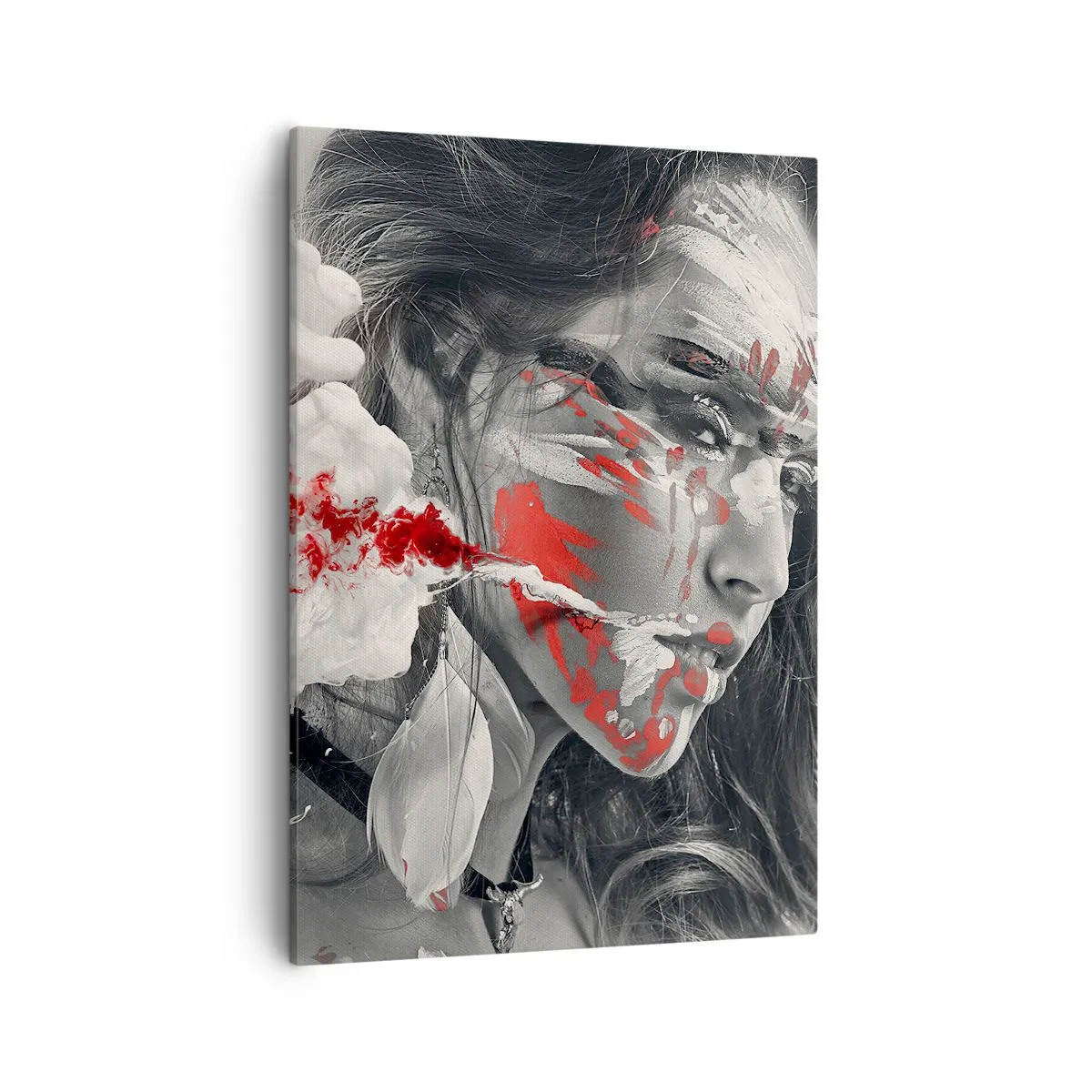 Quadro em tela - Nos fumos do absurdo - 50x70 cm