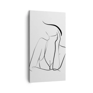 Quadro em tela - Na onda dos sonhos - 45x80 cm
