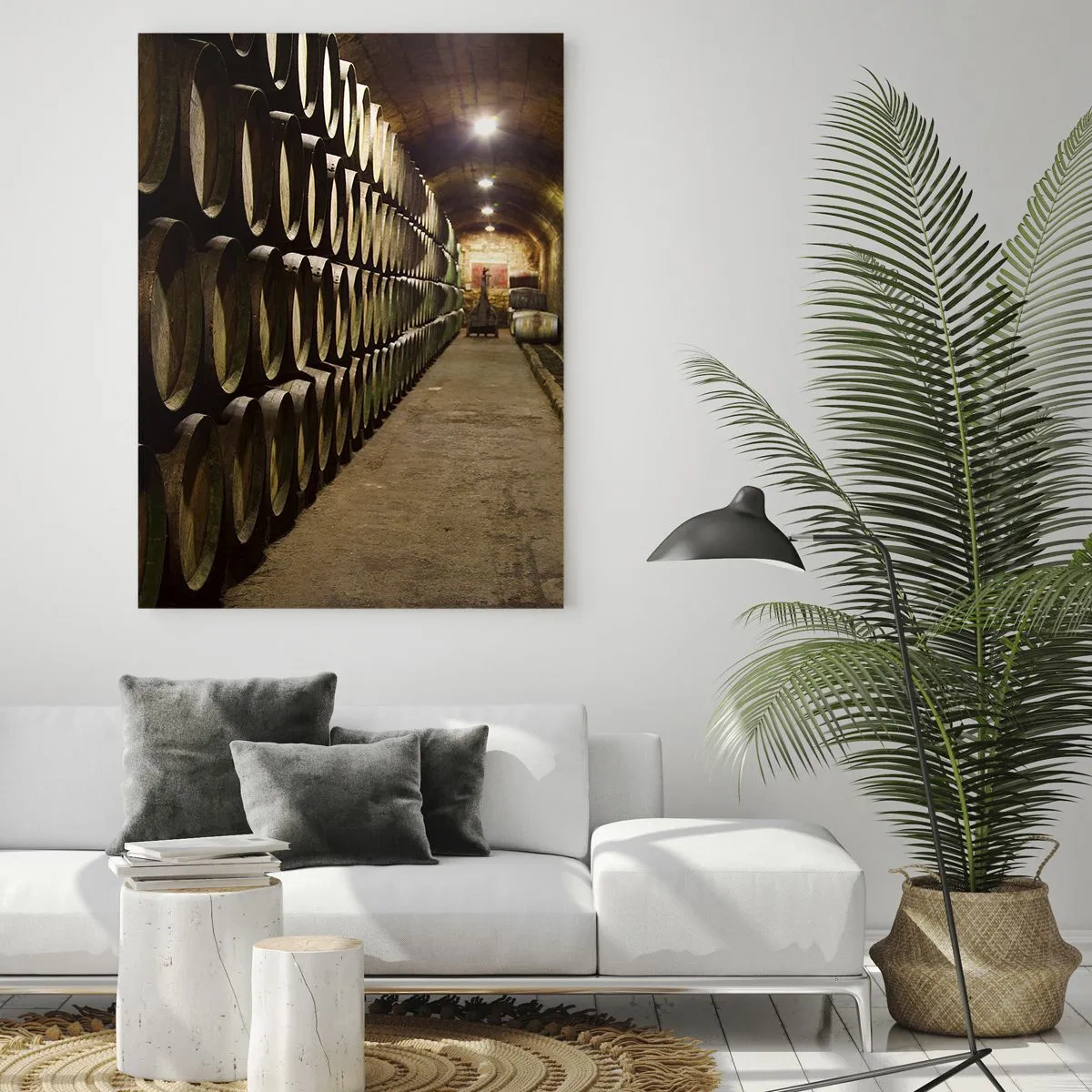 Quadro em vidro - É bom deitar-se - 50x70 cm