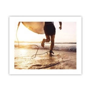 Pôster - Encontro das ondas - 50x40 cm