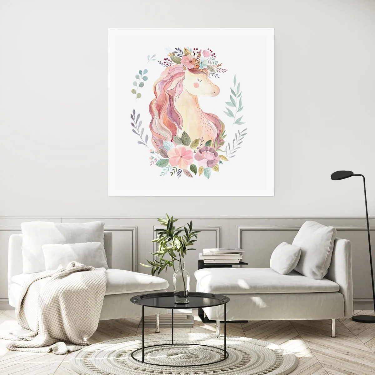 Pôster - Um convite ao mundo dos contos de fadas - 60x60 cm