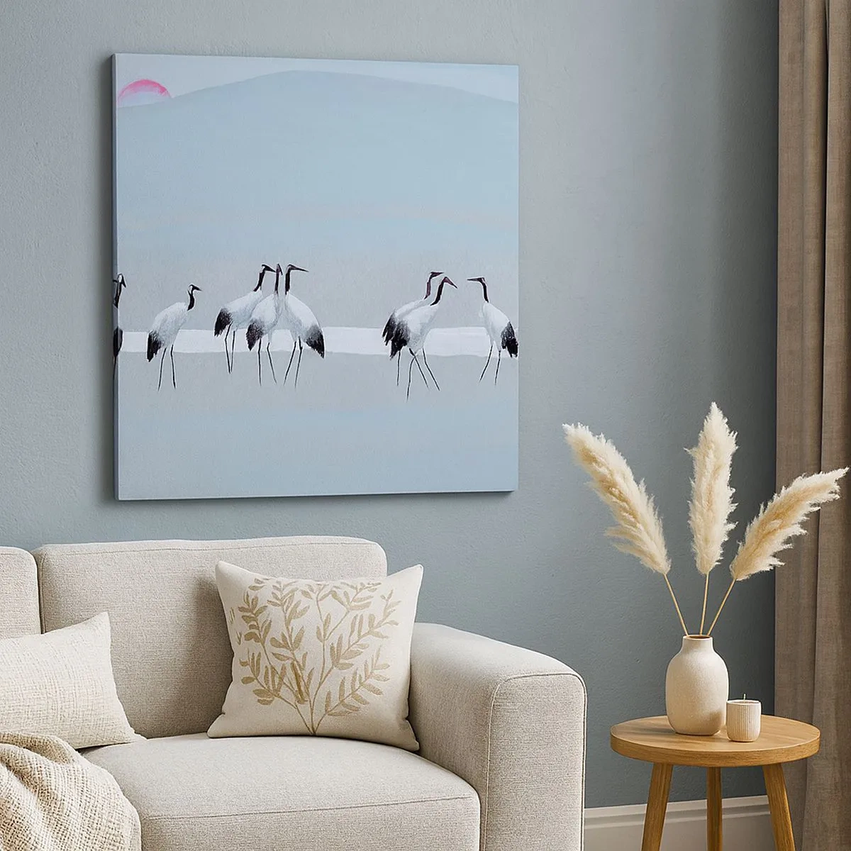 Quadro em tela - Depois de um dia quente - 30x30 cm