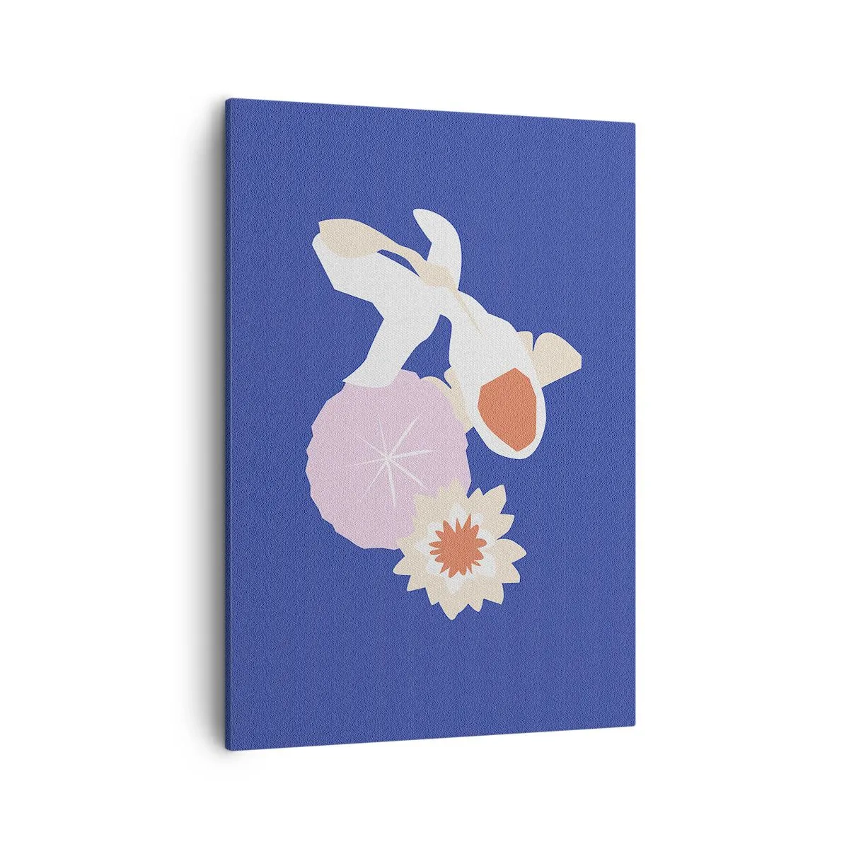 Quadro em tela - Composição de flores e botões - 50x70 cm