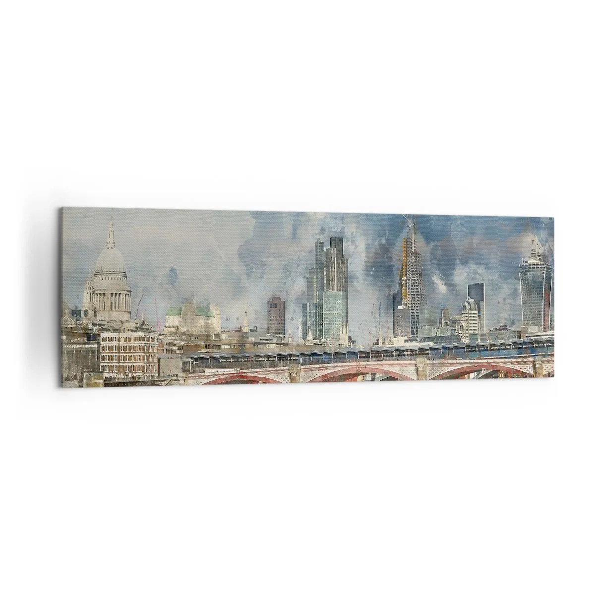 Quadro em tela - Londres em toda a sua glória - 160x50 cm