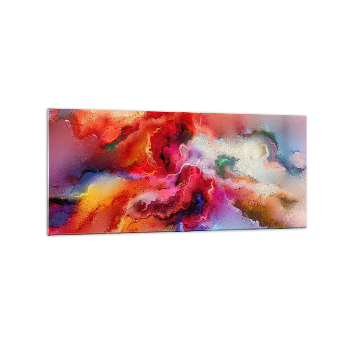 Quadro em vidro - Como capturar os sonhos - fumo - 120x50 cm