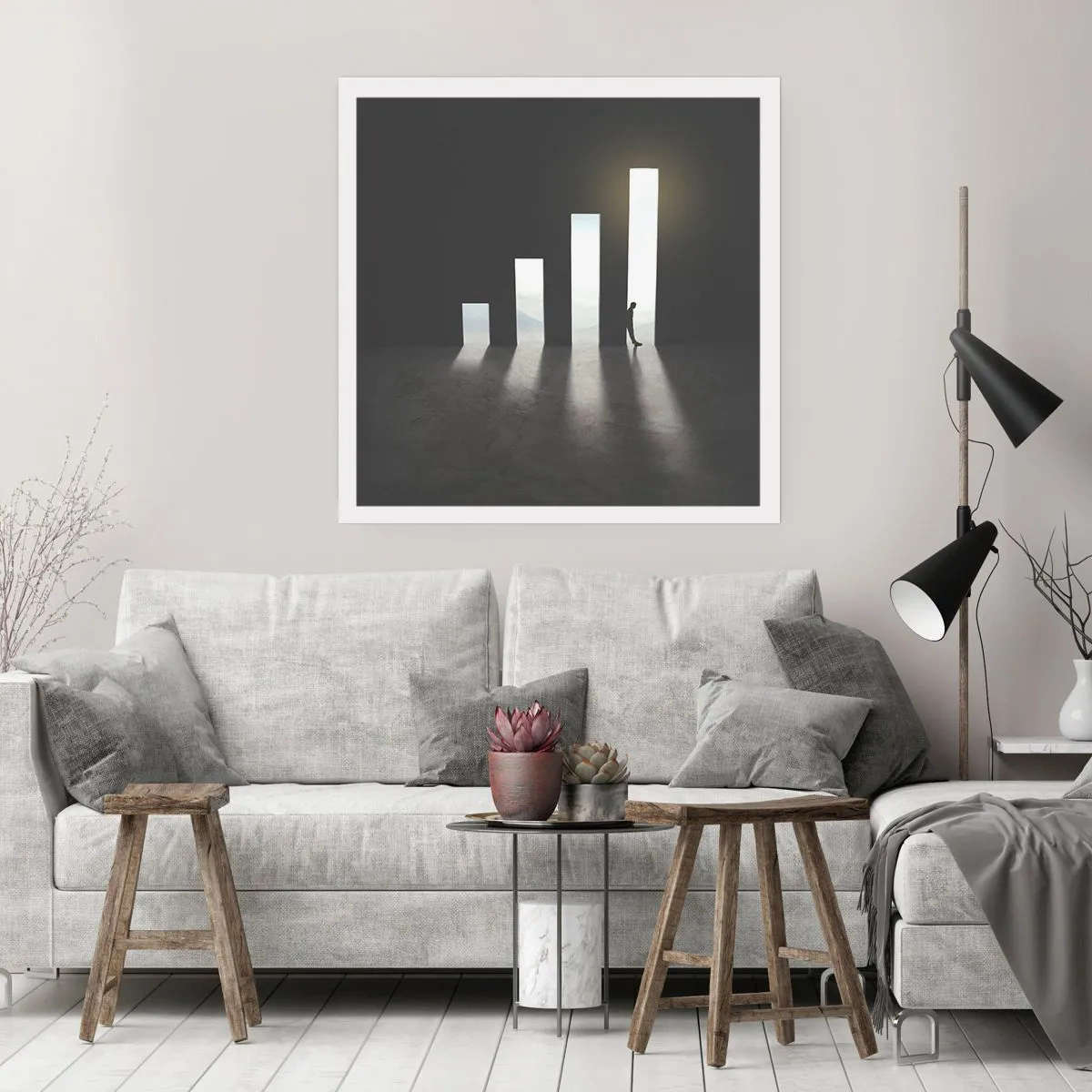 Pôster - Sucesso – impressão - 60x60 cm