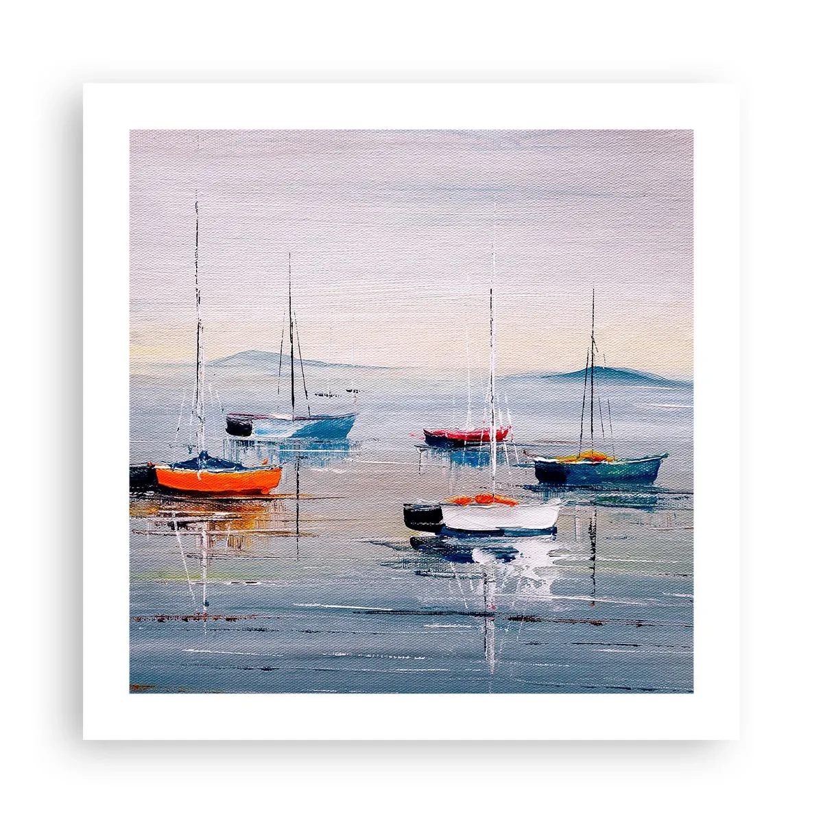 Pôster - Um merecido descanso - 50x50 cm