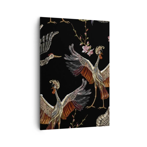 Quadro em tela - O pássaro de conto de fadas - 70x100 cm