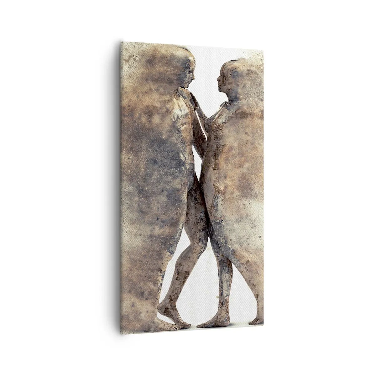 Quadro em tela - Do pó vieram para amar - 55x100 cm