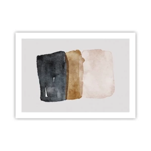 Pôster - Composição das cores da terra - 70x50 cm