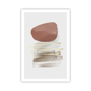 Pôster - Colunata abstrata - 61x91 cm