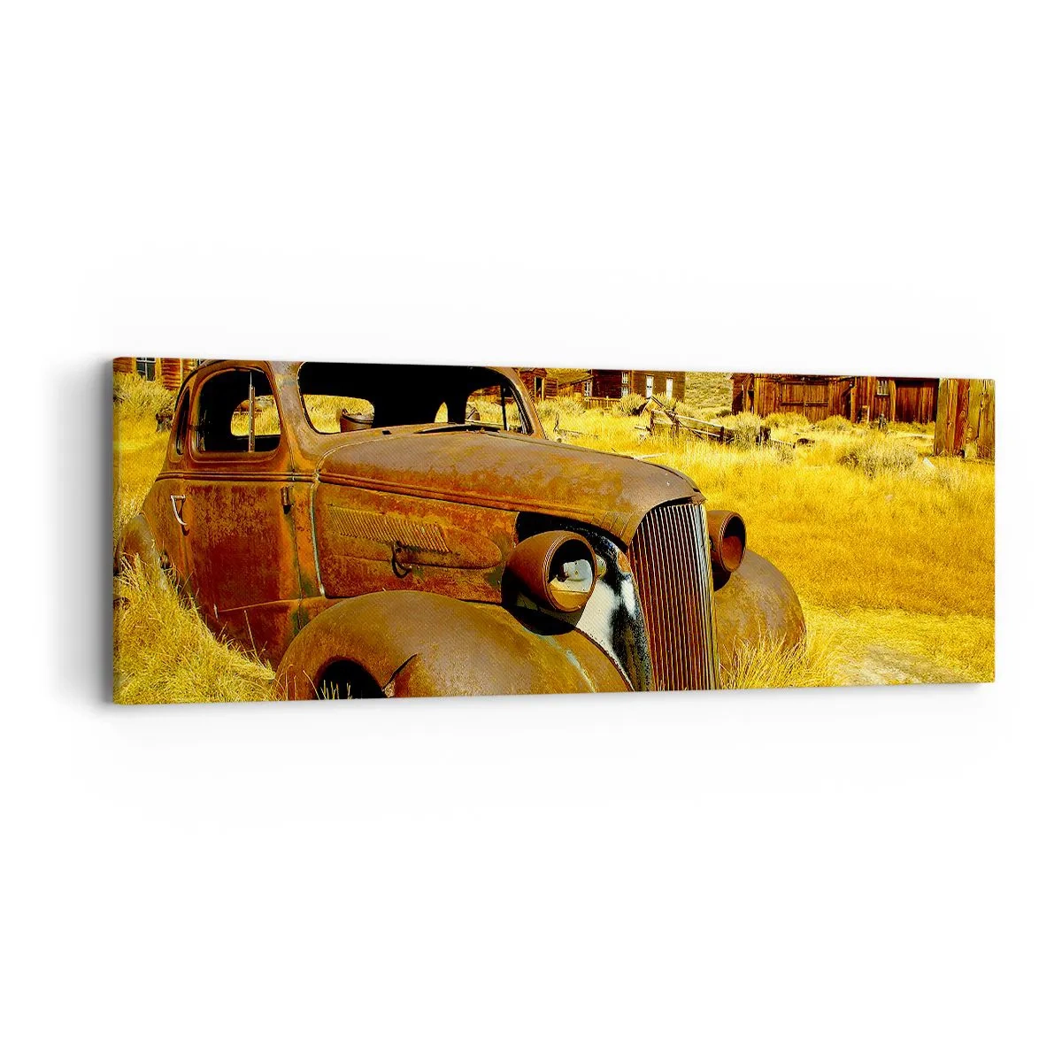 Quadro em tela - Um merecido descanso - 90x30 cm