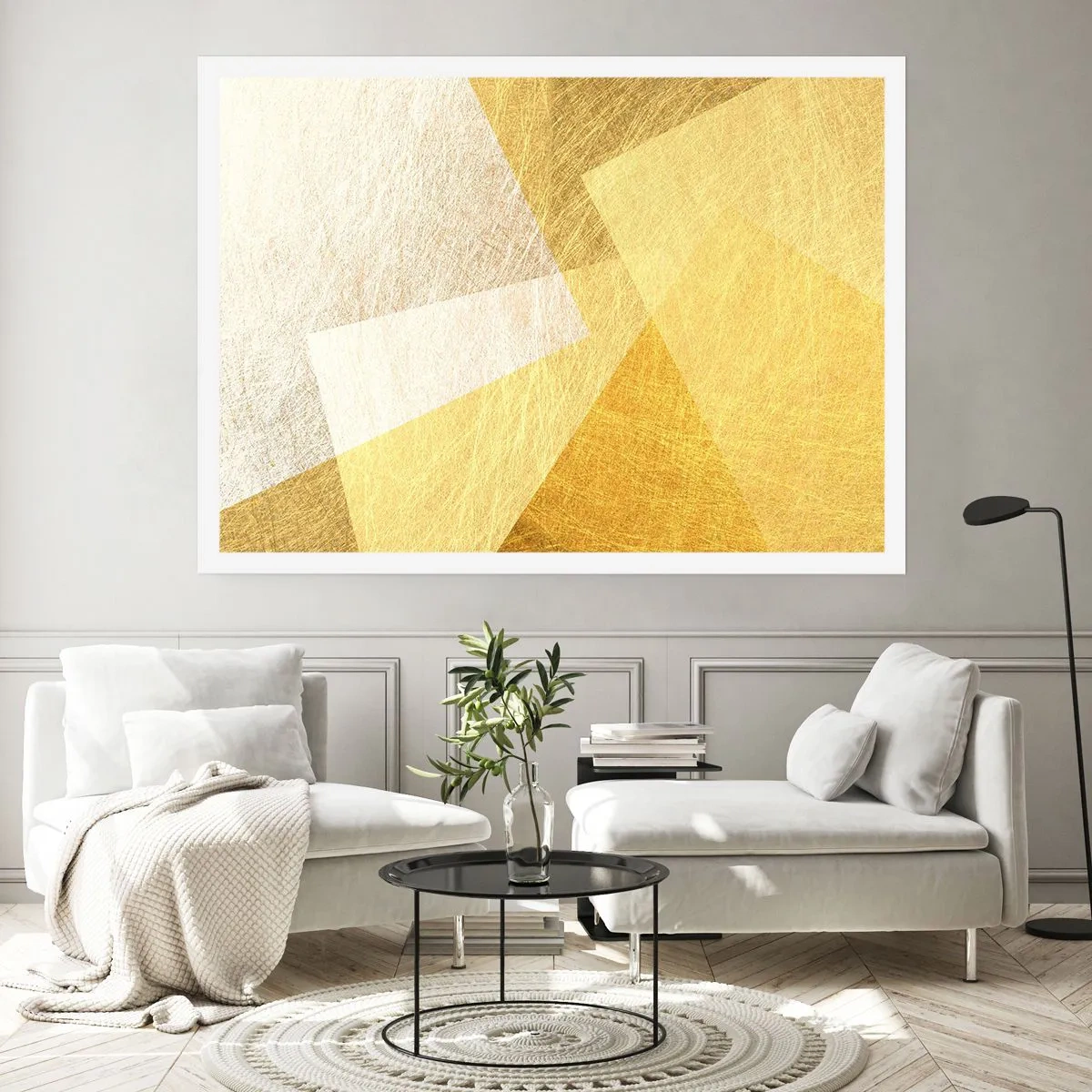 Pôster - Clima geométrico - 91x61 cm