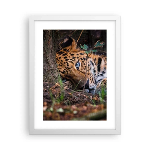 Pôster em moldura branca - Confie em mim - 30x40 cm