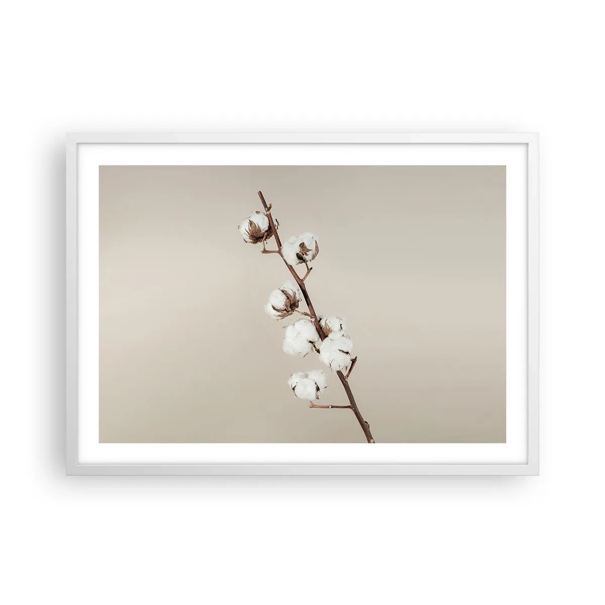 Pôster em moldura branca - Na fonte da suavidade - 70x50 cm