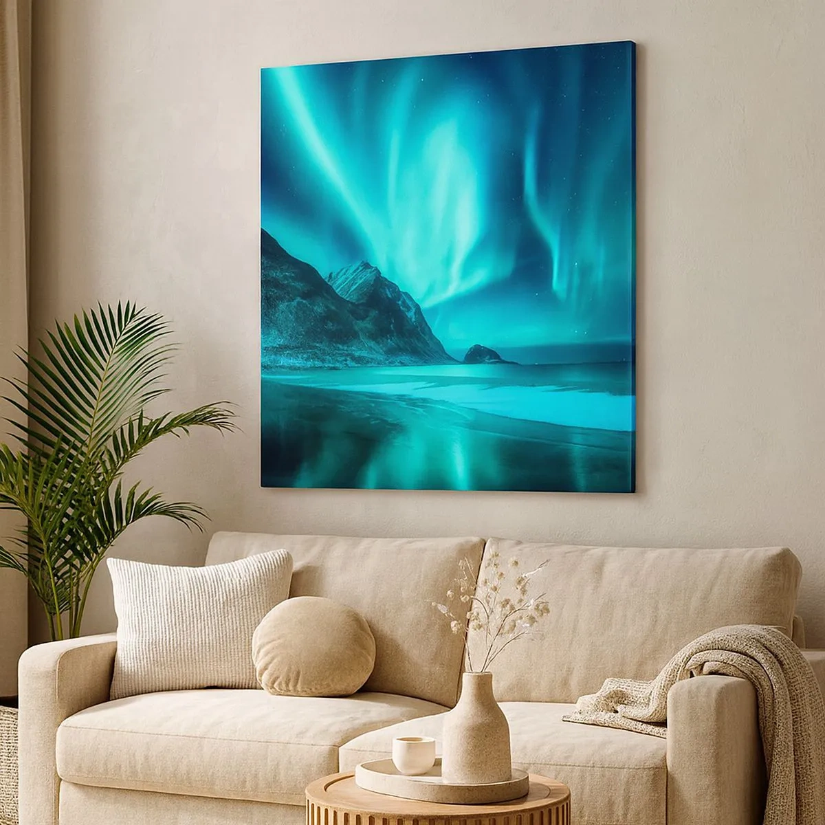 Quadro em tela - Maravilhas do Norte - 30x30 cm