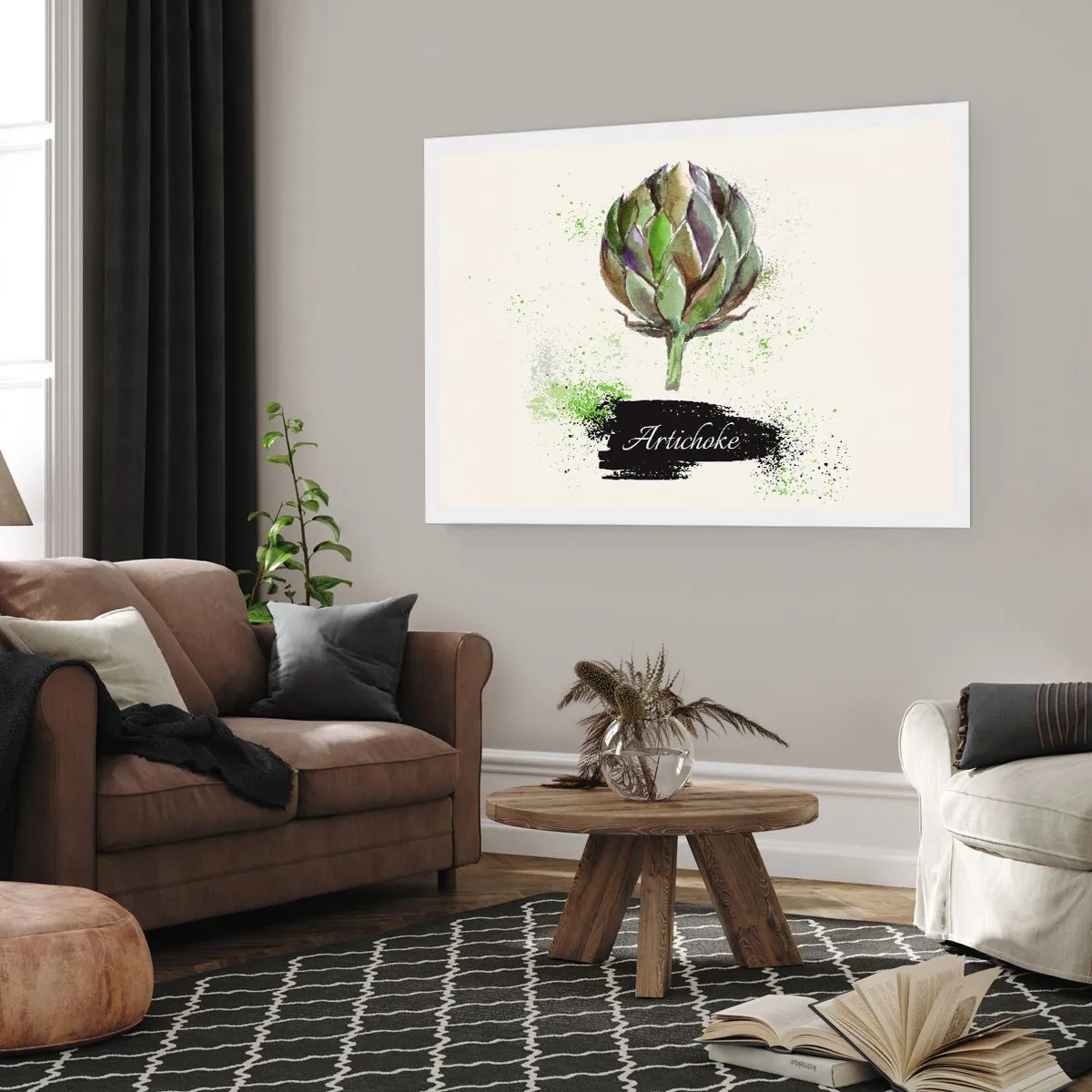 Pôster - Viva os vegetais! - 50x40 cm