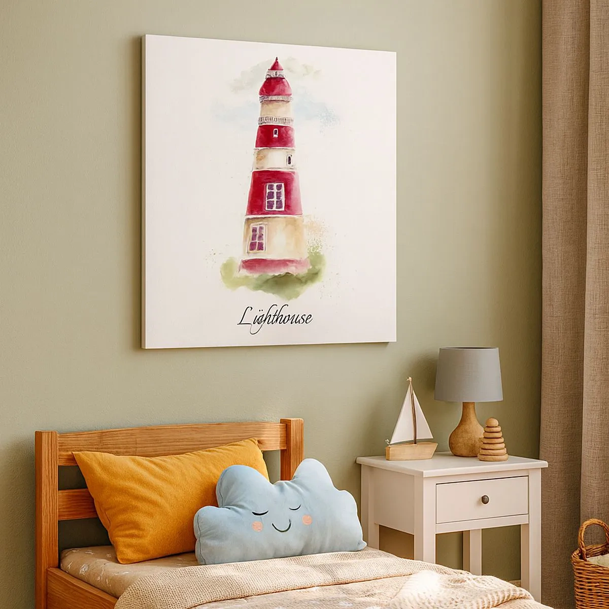 Quadro em tela - Sempre há clima - 30x30 cm