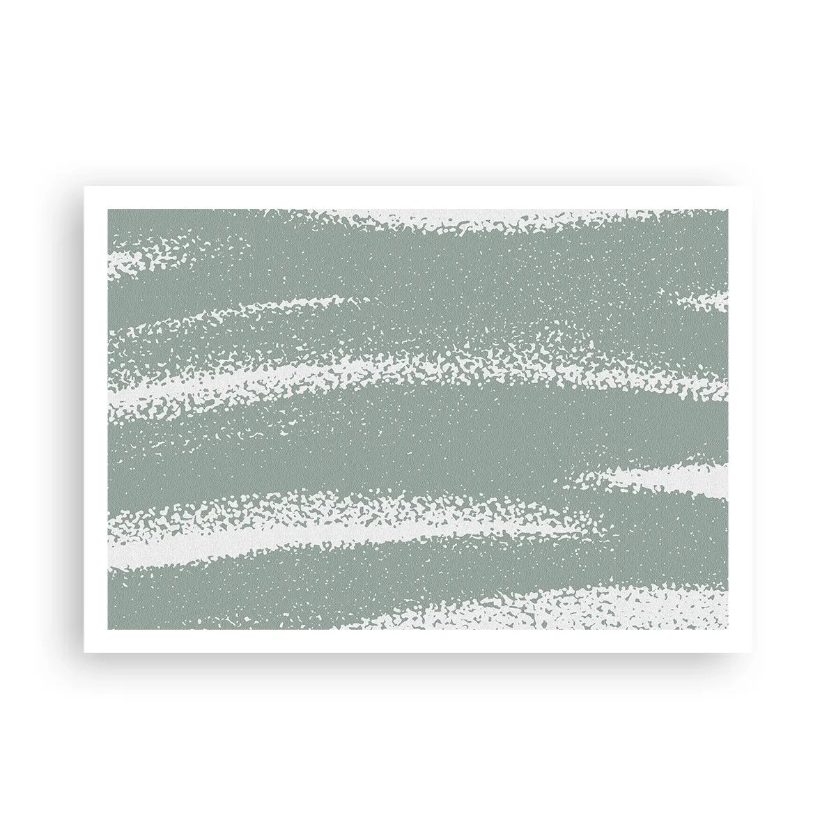 Pôster - Abstração em um clima de inverno - 100x70 cm