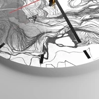 Mostrador com traços