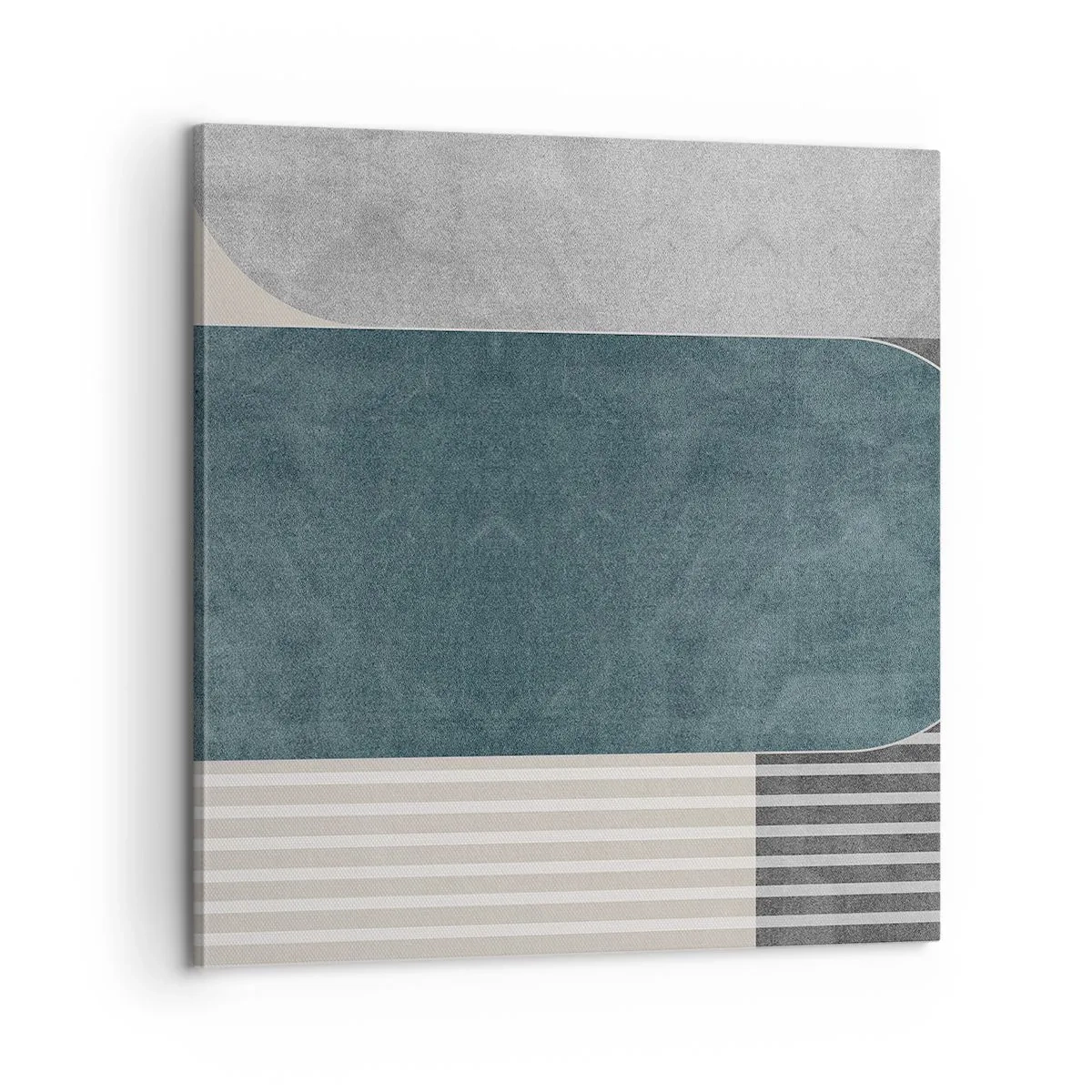 Quadro em tela - Composição ao nível - 60x60 cm