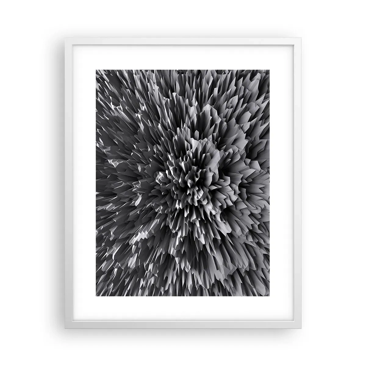 Pôster em moldura branca - Não pode ficar mais difícil do que isso - 40x50 cm