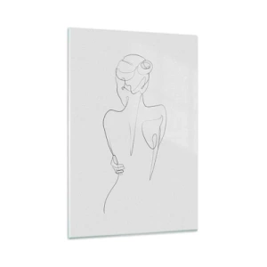 Quadro em vidro - Música corporal - 80x120 cm