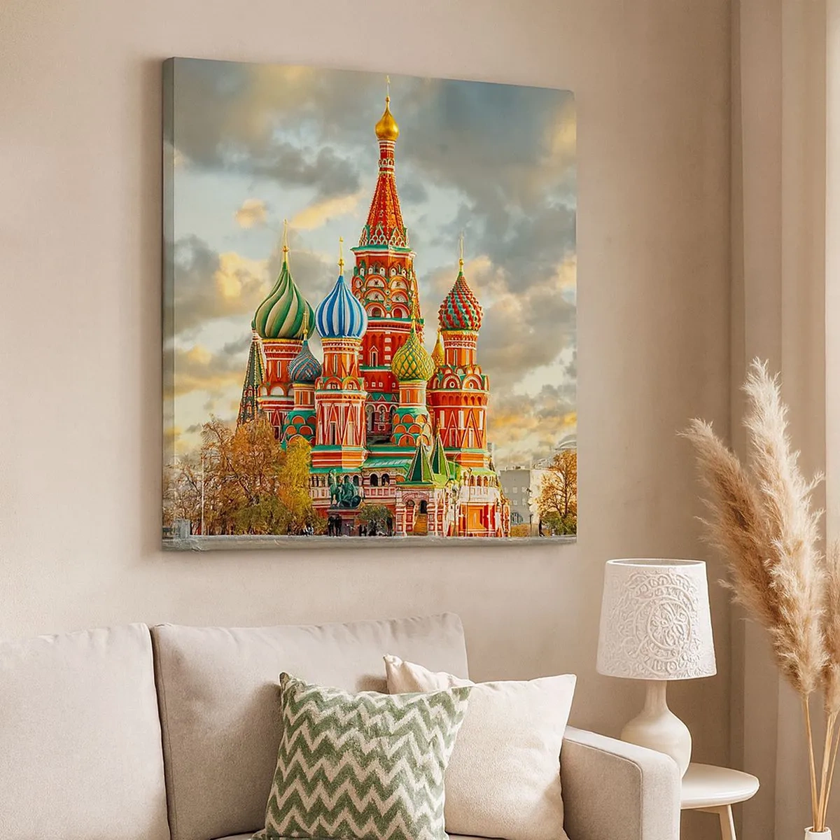 Quadro em tela - Nem mesmo a Disney teria inventado - 30x30 cm