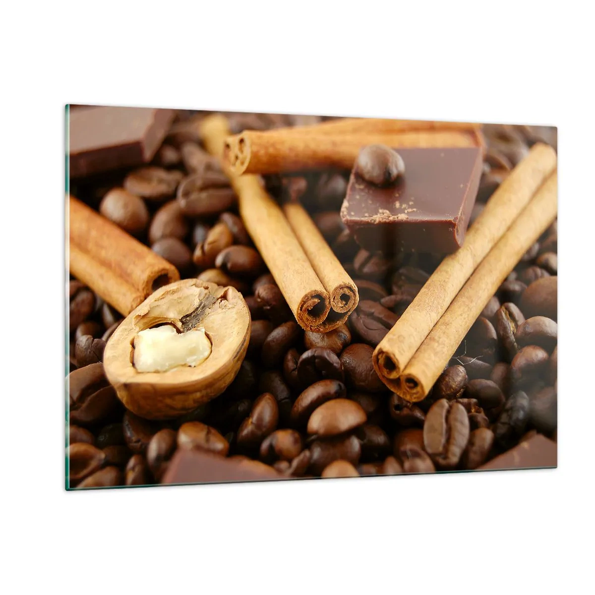 Quadro em vidro - Concerto de aromas - 120x80 cm